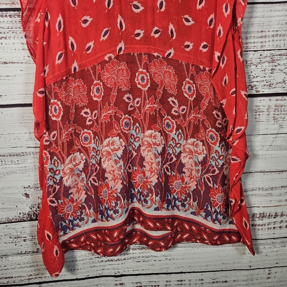 Free People embroidered caftan mini tunic - Picture 15 of 16